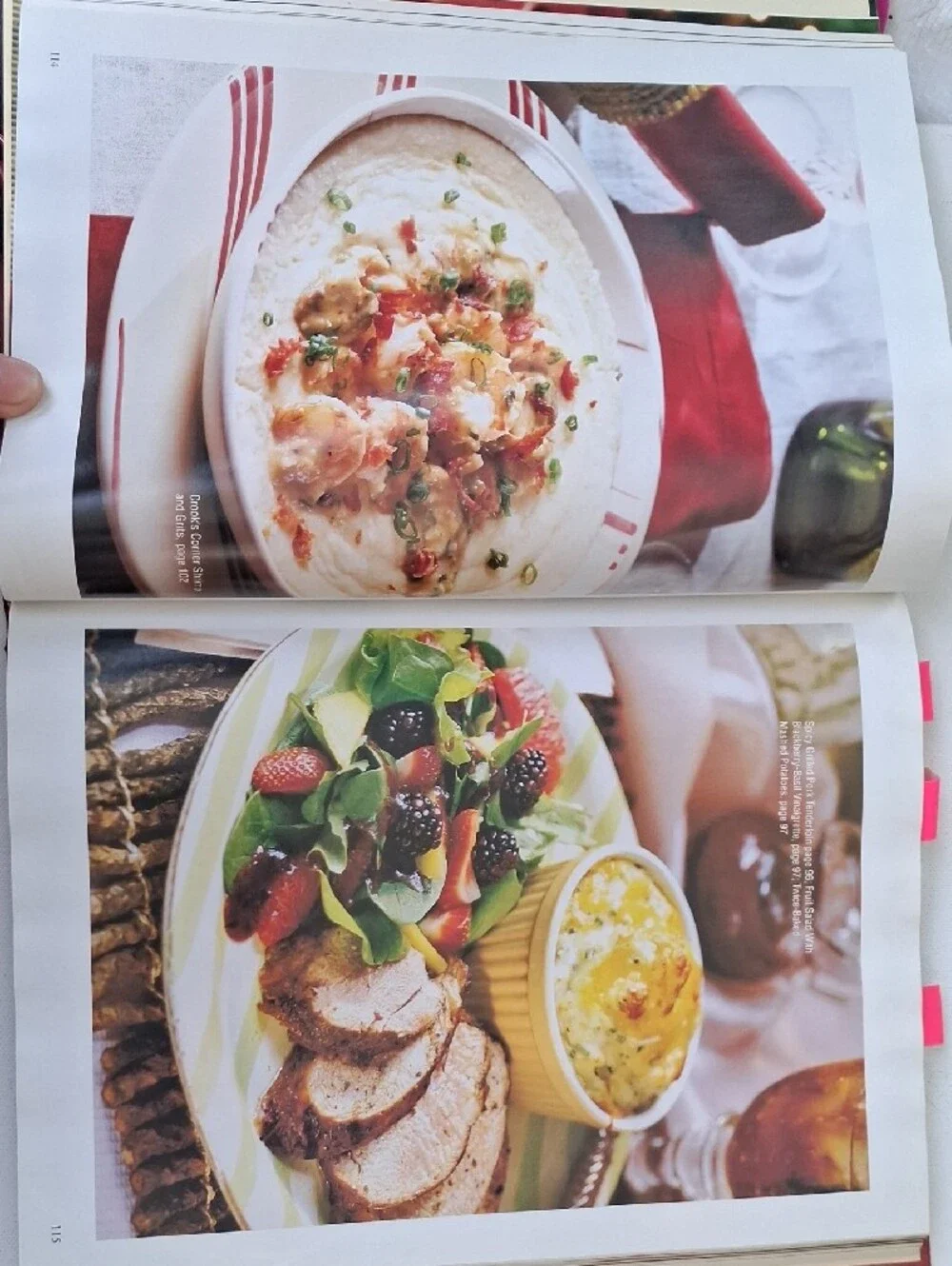 Southern Living 2004 Annual Recipes Cookbook - Yellow & Red Accents
